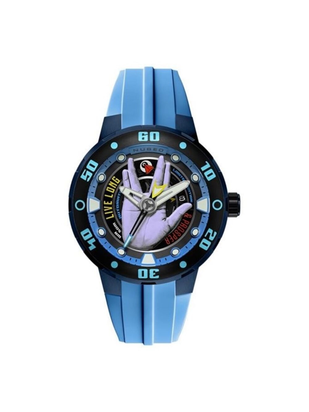 NWT Nubeo Mariner Blue Dial Men's Watch